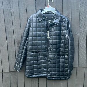 NWT Sam Edelman Quilted Jacket shacket Faux Leather
Size Small